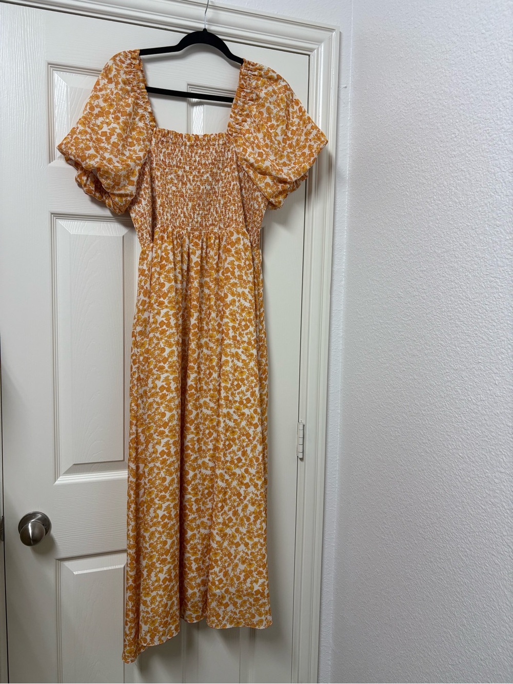 Ivy City Co. Serendipity Yellow Floral Maxi Dress